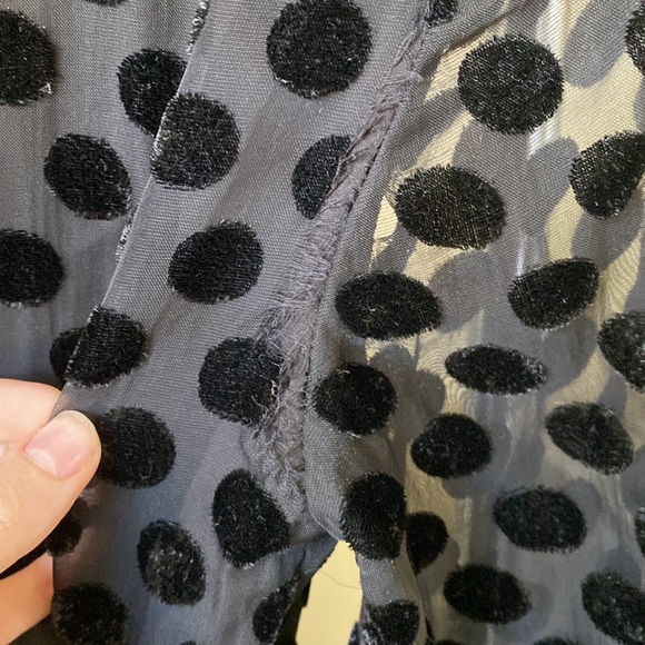 ALI & JAY HIGH-LOW POLKA DOT WRAP DRESS - Picture 6 of 7